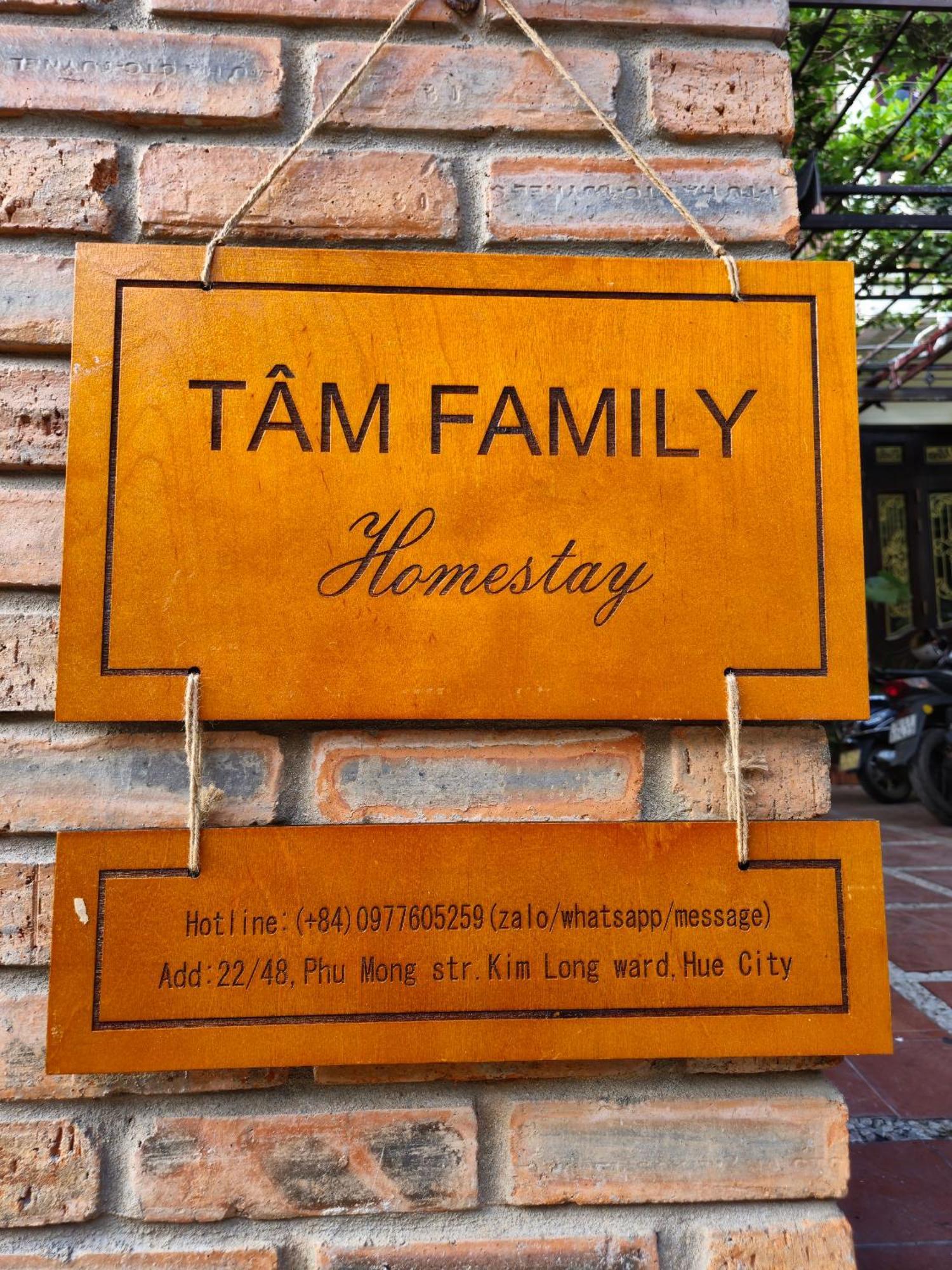 Tam Family Homestay-Hue Exteriér fotografie